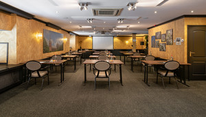  presentation room in exam setup