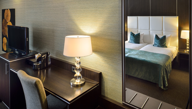 comfortabele hotelkamer
