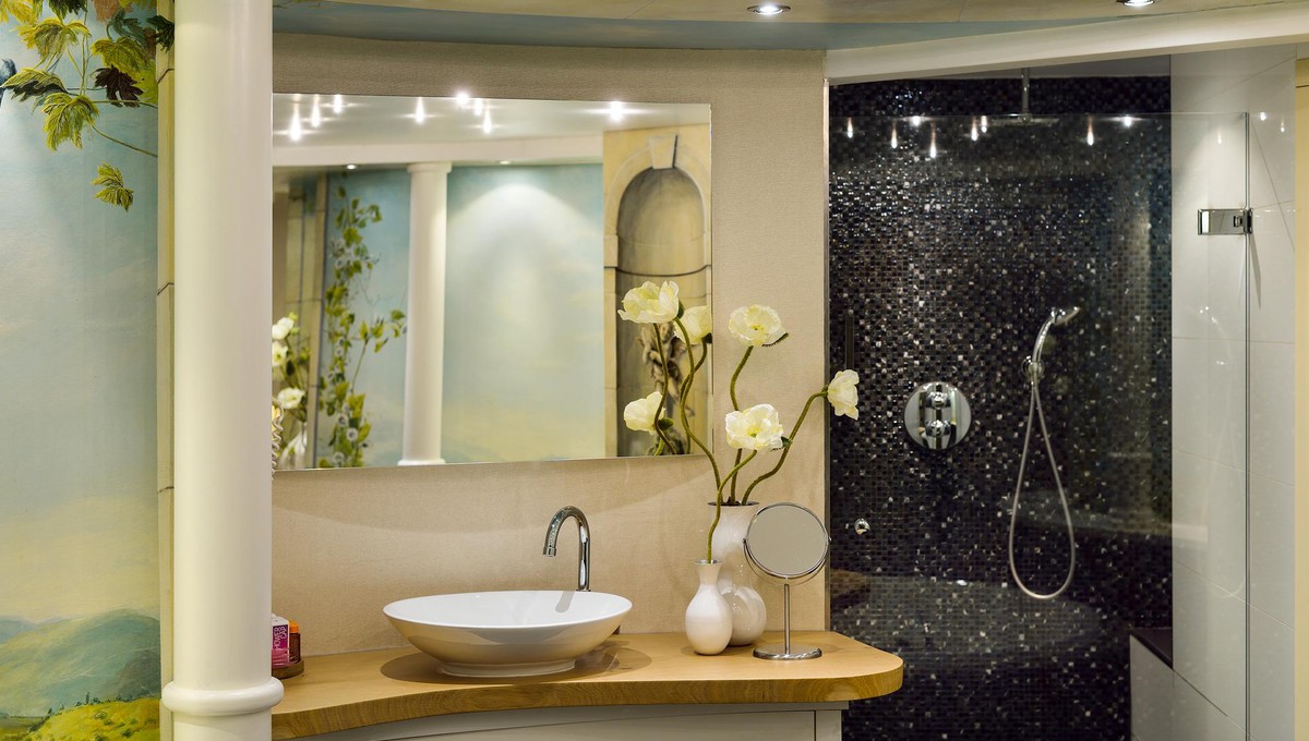 walk-in shower